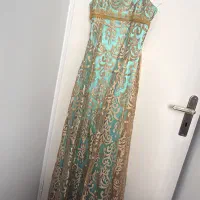 پیراهن مجلسی زنانه دست دوز فاخر