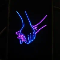 ساخت تابلو های نئون با قیمت استثنایی|ریسه و چراغ تزئینی|رشت, بازار|دیوار