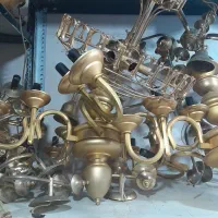 فروش و خریدار لوستر های طلایی و برنز