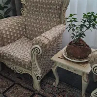 مبل نیم سلطنتی و جلو مبلی|مبلمان خانگی و میز عسلی|بروجرد, |دیوار