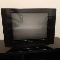 تلویزیون و میز چوبی خارجی|تلویزیون و پروژکتور|تهران, تهرانسر مرکزی|دیوار