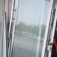 درکشویی ورق المنیوم وشیشه کامل
