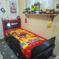 تخت و کمد نوجوان|تخت و سرویس خواب|کرج, شاهینویلا|دیوار