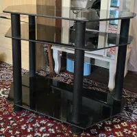 میز تلوزیون شیشه ای