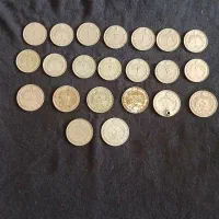 سکه قدیمی|کلکسیون سکه، تمبر، اسکناس|گمیشان, |دیوار