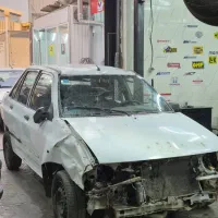 پراید مدل ۹۱ تصادفی