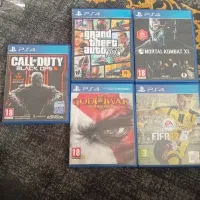 تعدادی بازی دیسک cd پی ای فور ps4