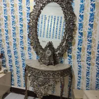 آینه کنسول وساعت