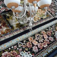 لوستر فلزی پنج شاخه..