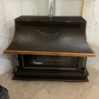 بخاری گازی طرح شومینه  پلار