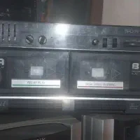 ضبط سونی دو کاست سالم اصل کره ای  و موتوره