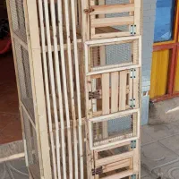 ساخت انواع قفس پرنده و میز و صندلی کافه