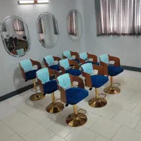 ۹عدد صندلی اپن/چرخشی /جکدار|صندلی و نیمکت|اصفهان, کارلادان|دیوار