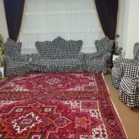 مبلمان استیل۹نفره|مبلمان خانگی و میز عسلی|شبستر, |دیوار