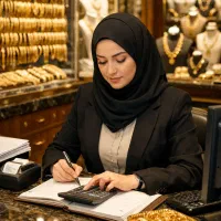 منشی و حسابدار طلافروشی