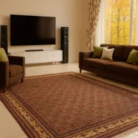فرش دستباف ۲۴ متری بلوچ تمام کرک ۴ در ۶ کامل