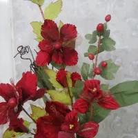 گل مصنوعی پارچه ای زیبا|گل مصنوعی|مشهد, شریف|دیوار