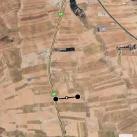 زمین زراعی در جاده همدان