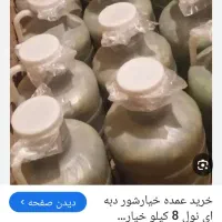 خیارشور ترد و خوشمزه همدان
