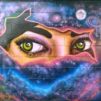 اجرای نقاشی دیواری سه بعدی