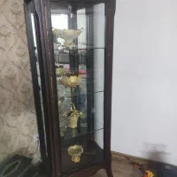 بوفه چوبی یا گنجینه چوبی|بوفه، ویترین، کنسول|تنکابن, |دیوار