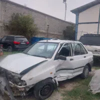 فروش پراید تصادفی|خودرو سواری و وانت|پل سفید, |دیوار