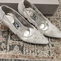 کفش سفید مجلسی عروس