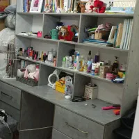 کتابخانه تمام ام دی آف  بسیار جا دار و شیک