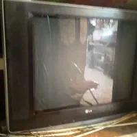 تلوزیون24اینچ بامیز شبشه ای مشکی