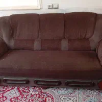 یک دست کامل مبل و یه کمد دو تیکه و  میز ناهار خوری|مبلمان خانگی و میز عسلی|اردکان, |دیوار