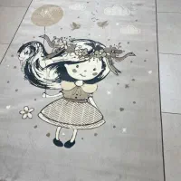 فرش ماشینی کودک ۴ متری دخترانه کد ۱۴ (فرش هنرمند)|فرش|تبریز, |دیوار