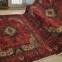 جفت ۶متری دستبافت تبریز نقشه آنتیک سالم
