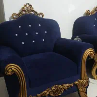 فروش مبل ۷نفره با عسلی و زیر تلویزیونی