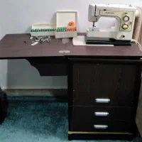 چرخ خیاطی جگوار با وسایل و تجهیزات کامل