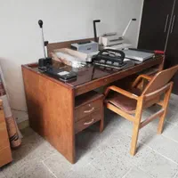 میز چوبی ۱۴۰و۱۲۰|میز تحریر و کامپیوتر|اهواز, کیان اباد|دیوار