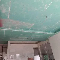 کناف ، سقف کاذب ۶۰ در ۶۰ و پی وی سی ، سقف کشسان|خدمات پیشه و مهارت|هشتگرد, هشتگرد قدیم|دیوار