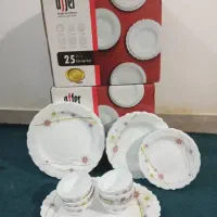 ظروف اوپال ۲۵ پارچه نو