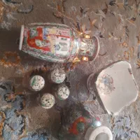 گلدان مرغی قدیمی