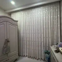 پرده ترک خامه دوزی با والان ترک|پرده، رانر، رومیزی|مشهد, آزادشهر|دیوار