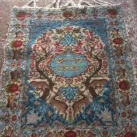 فرش دستباف یک ذرع و نیم طرح شکارگاه|فرش|رشت, شهرک صبا|دیوار