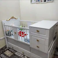 تخت و کمد کودک نونو مناسب سیسمونی