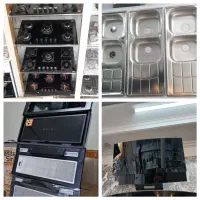 گاز کابینتی هود توکار مدل رافی RAFE