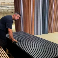 تر مو پنل،ترمو،وال سوپرمات با رنگهای خاص درخوزستان