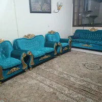 مبل 8نفره راحتی درحدنو باجلومبلی