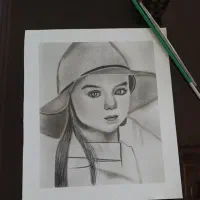 سفارش طراحی چهره سیاه قلم حرفه ای وآموزش