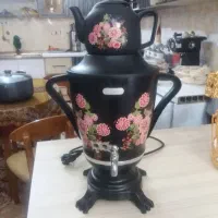 سماور‌ برقی ، کتری برقی با قوری|سماور، چای‌ساز، قهوه‌ساز|اهواز, شهرک برق|دیوار