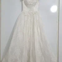 لباس عروس سایز ۳۶ و ۳۸  درحد نو