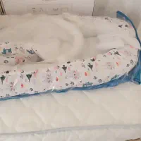 گهواره و سرویس نوزاد و کیسه خواب بدون هیچ ای ادی|اسباب و اثاث بچه|قروه, |دیوار