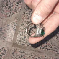 انگشتر عتیقه فیروزه و سبز|جواهرات|نسیم‌شهر, |دیوار