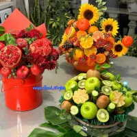 دیزاین و میوه ارایی میز یلدا، مهمانی ،تولد،عقد|خدمات پذیرایی، مراسم|قزوین, |دیوار